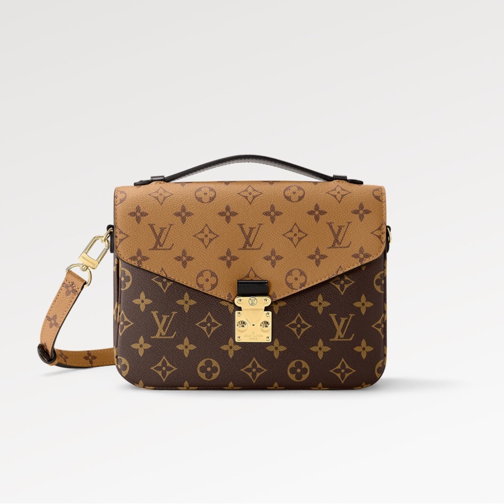 Louis Vuitton Pochette Metis in monogram reverse